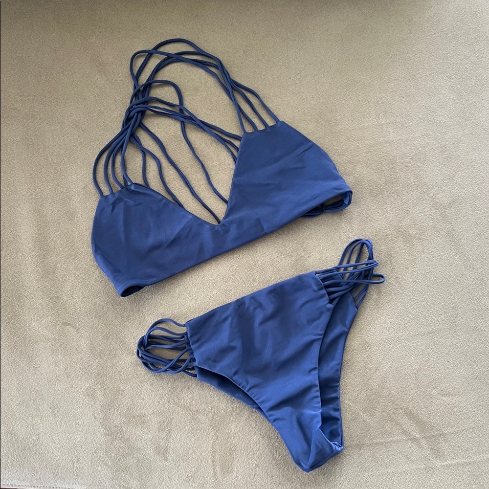 Mikoh Deep Blue Swimwear